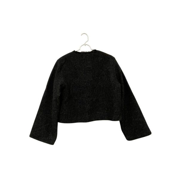 Massimo Dutti Womens Jacket Small S Gray Wool Button Up Long Sleeve 6004/562 NWT - Picture 4 of 11